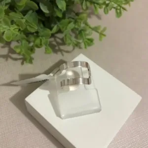 Anel Adi Falange Regulável Banho Prata